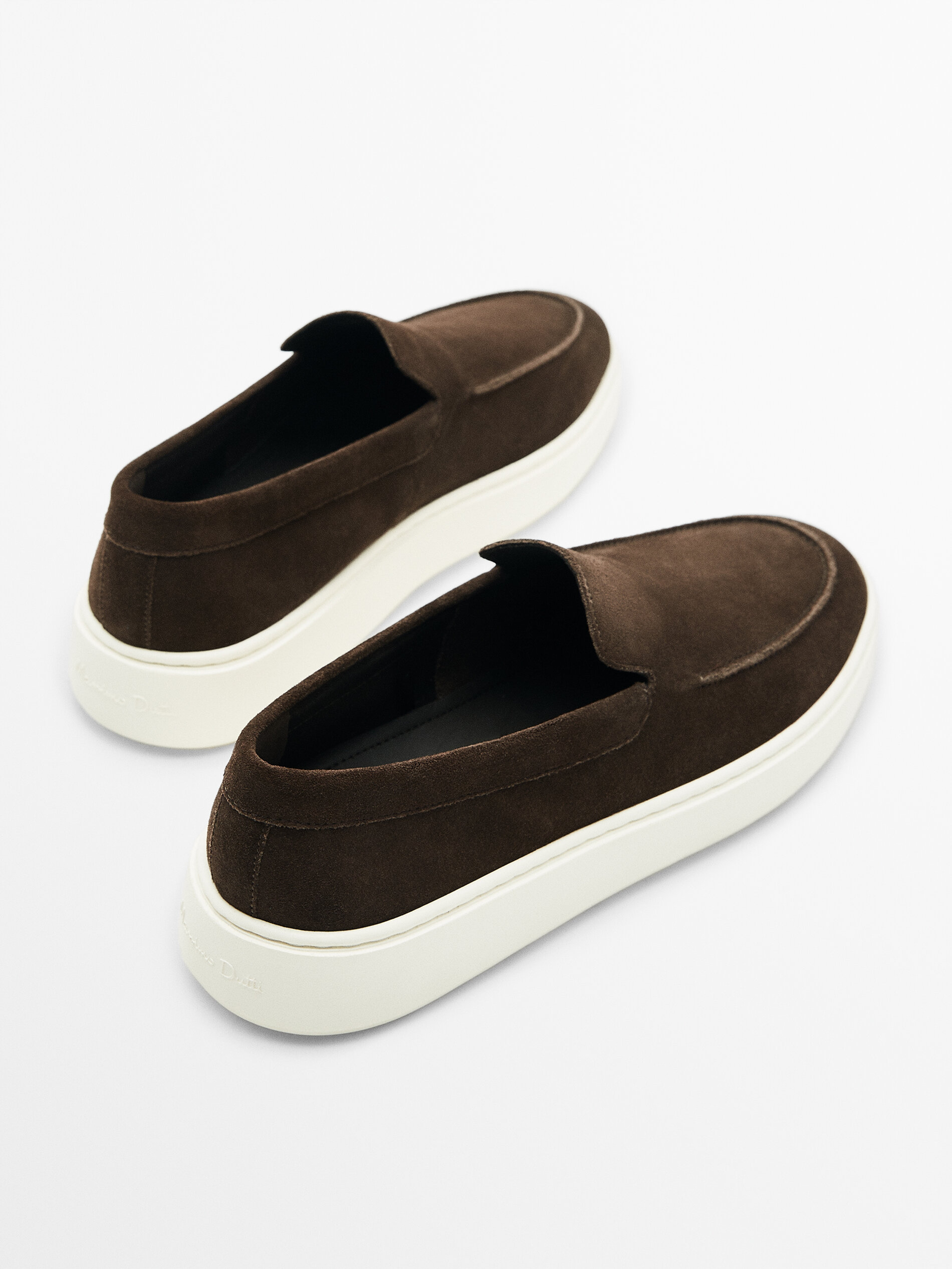 Mocassins macios marrons - TAUPE