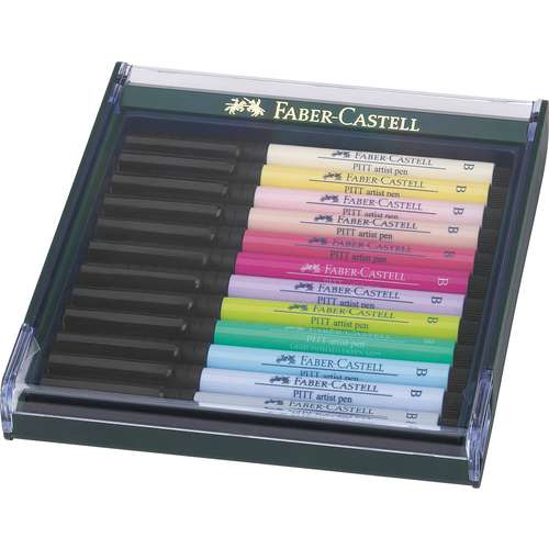 FABER-CASTELL PITT® artist pen „brush” 12er-Set