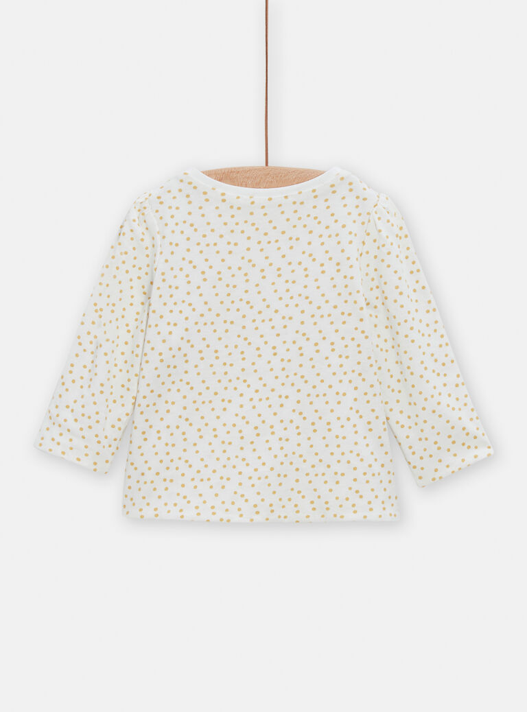 T-shirt réversible pour bébé fille