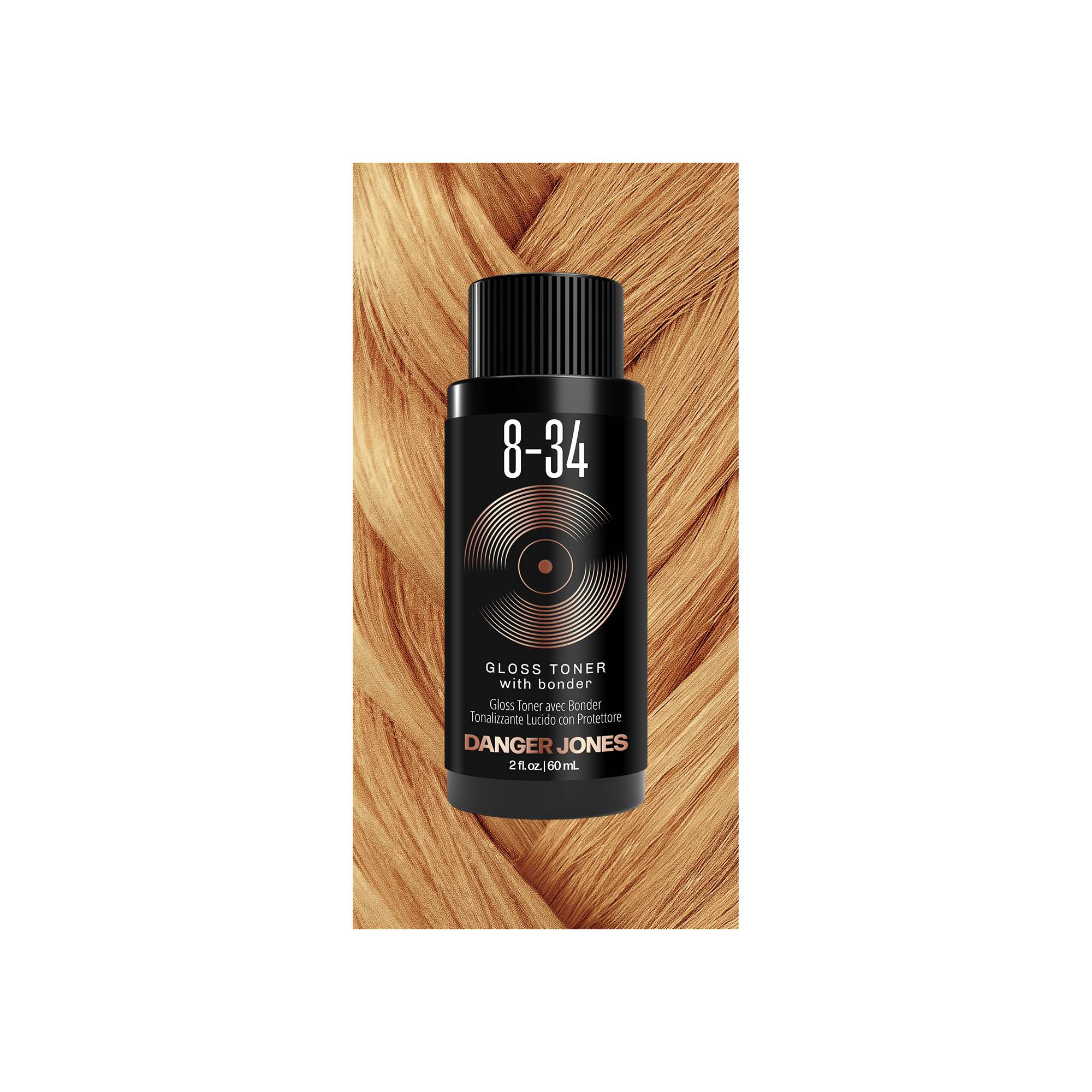 Gloss Toner 8-34 gold copper / 60ml