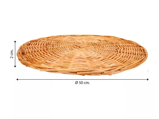 Set de table en osier d50x2h