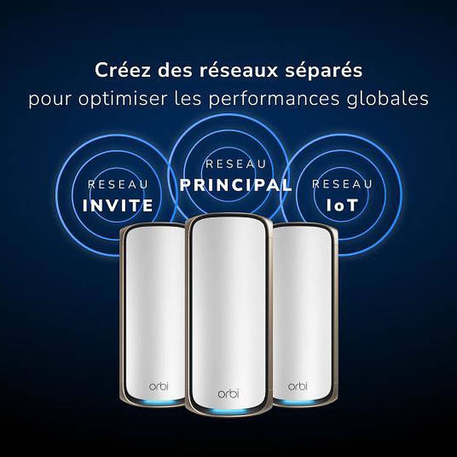 Netgear Orbi WiFi 7 Serie 970 + 2 Satellites