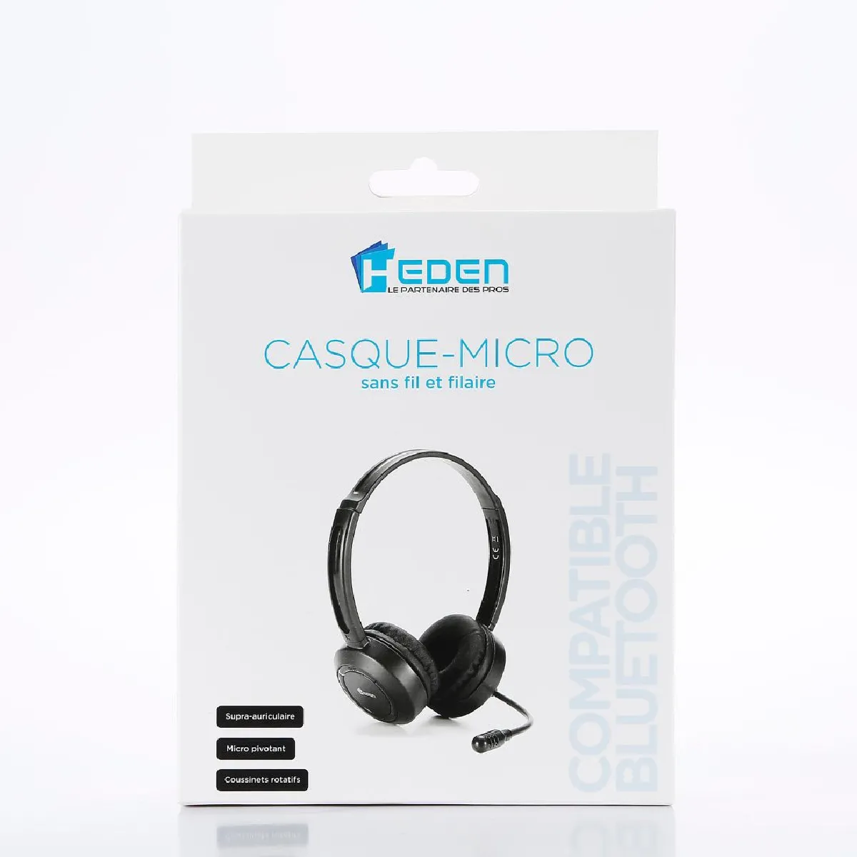 Heden Casque Micro Bluetooth