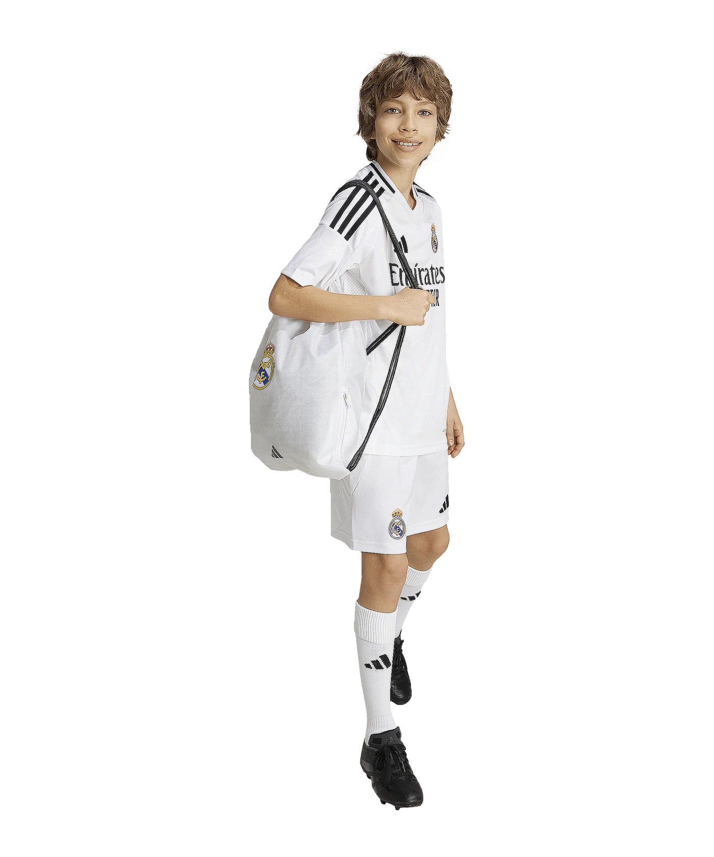 adidas Real Madrid Pro Trikot Home 2024/2025 Kids Weiss