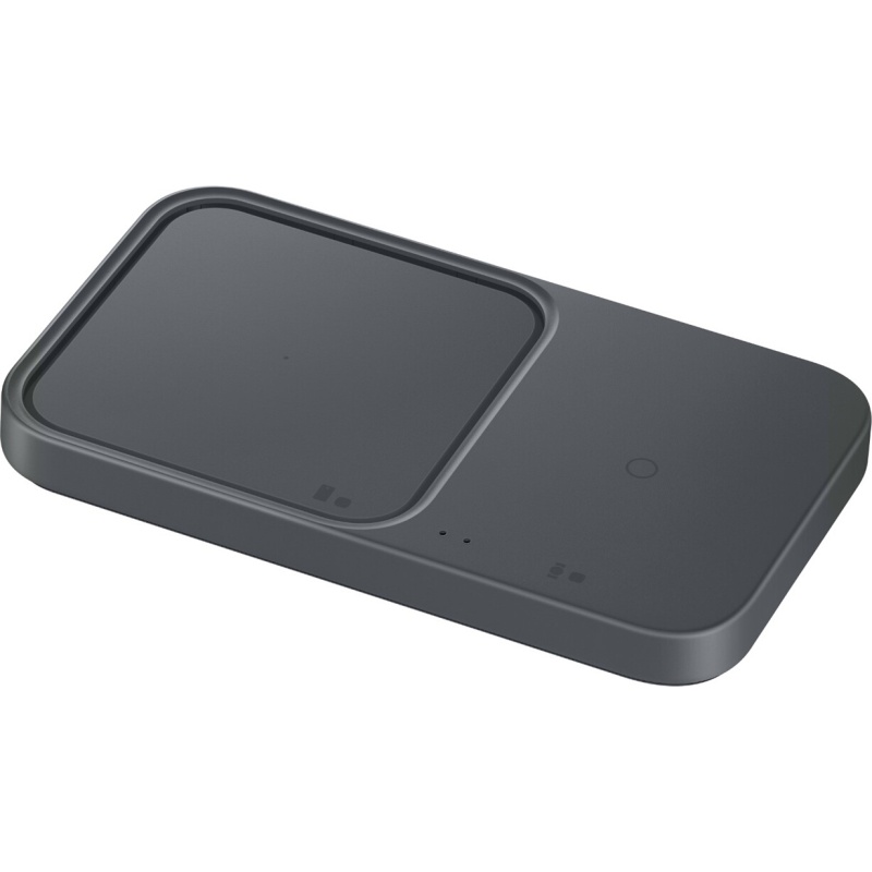 Chargeur pour téléphone mobile Samsung Pad Induction plat DUO Watch, Charge Rapide 15W (chargeur secteur non inclus) Noir