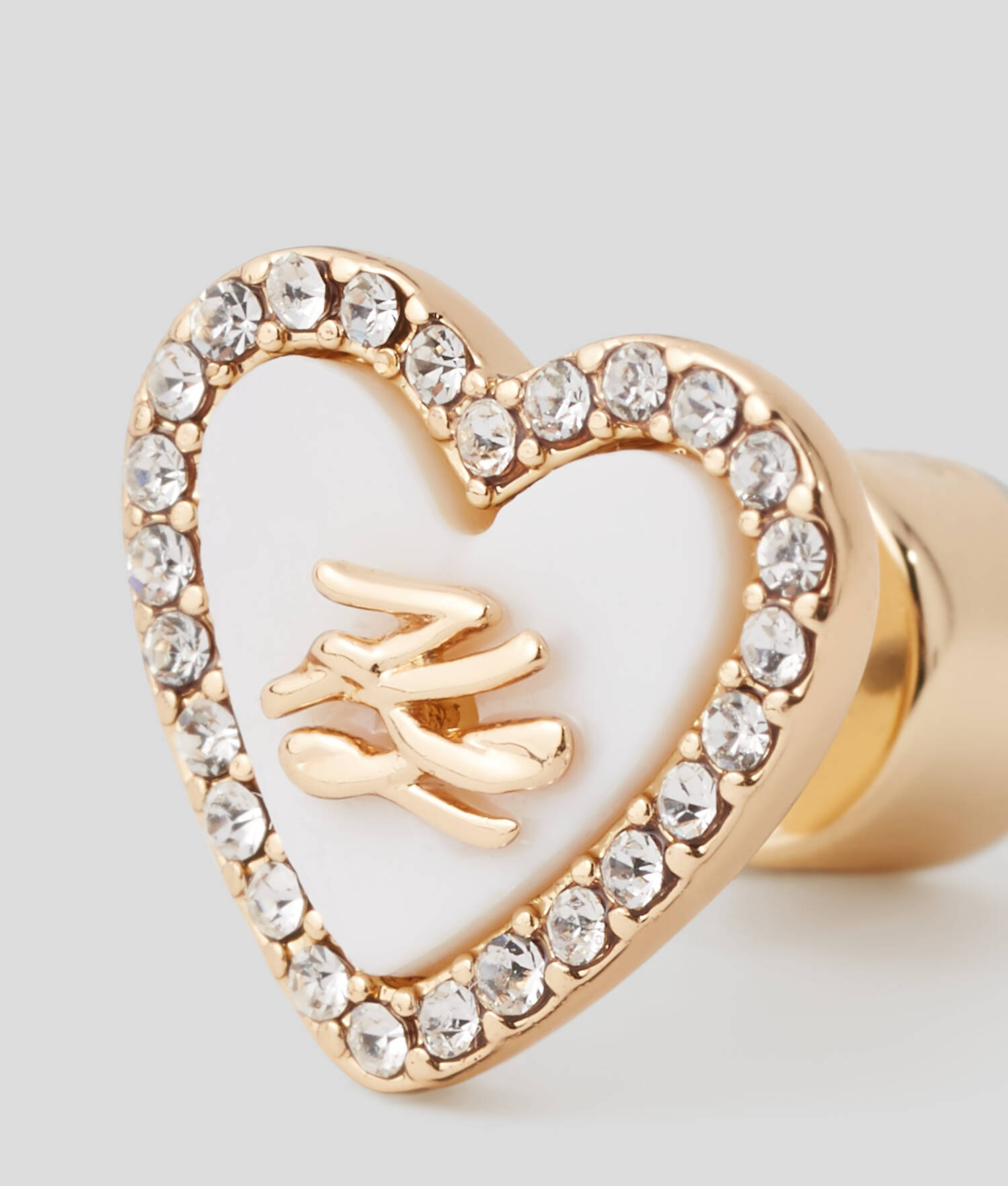 BOUCLES D'OREILLES EN FORME DE CŒUR K/AUTOGRAPH