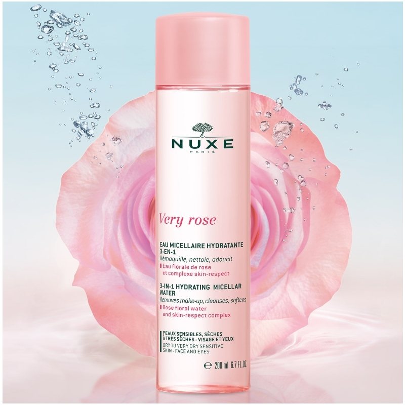 Nuxe Very Rose 3-In-1 Soothing Micellar Water 200 ml