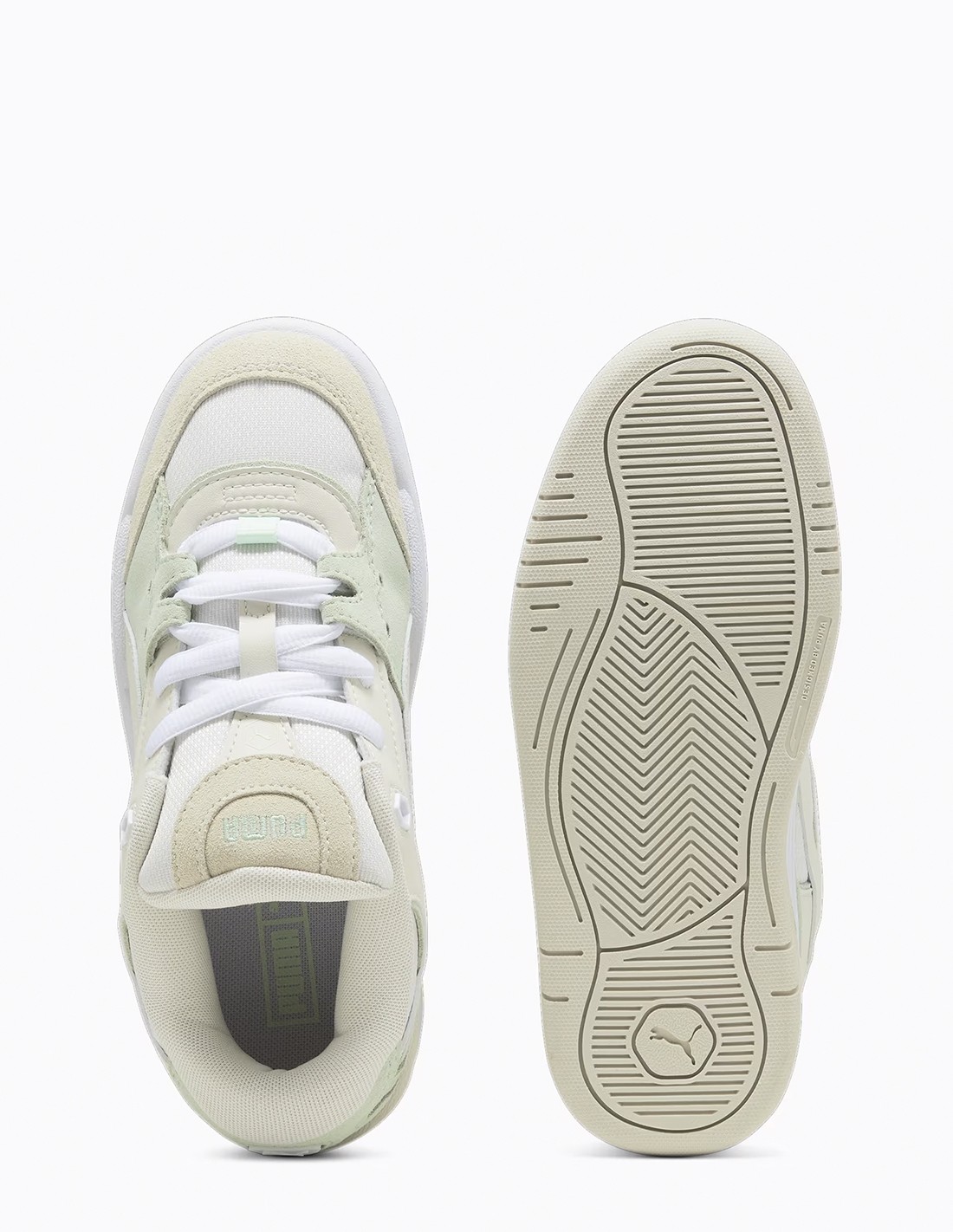 puma Sneakers Femme 180 Beige/Blanc/Vert