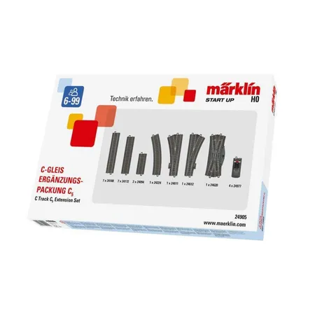 Märklin C-Gleis Ergänzungspackung C5, Spur H0