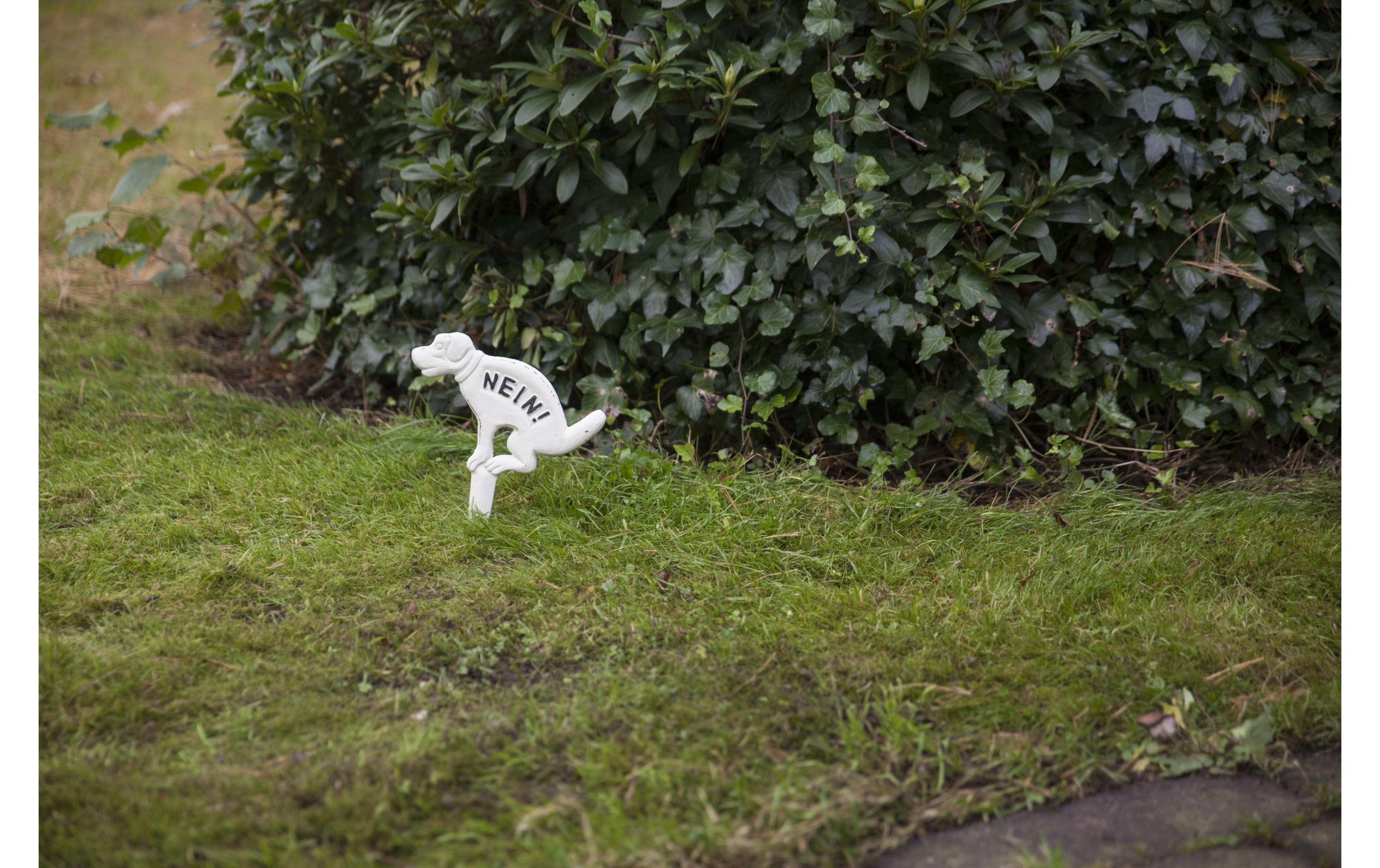 Gartenstecker Hundeklo 