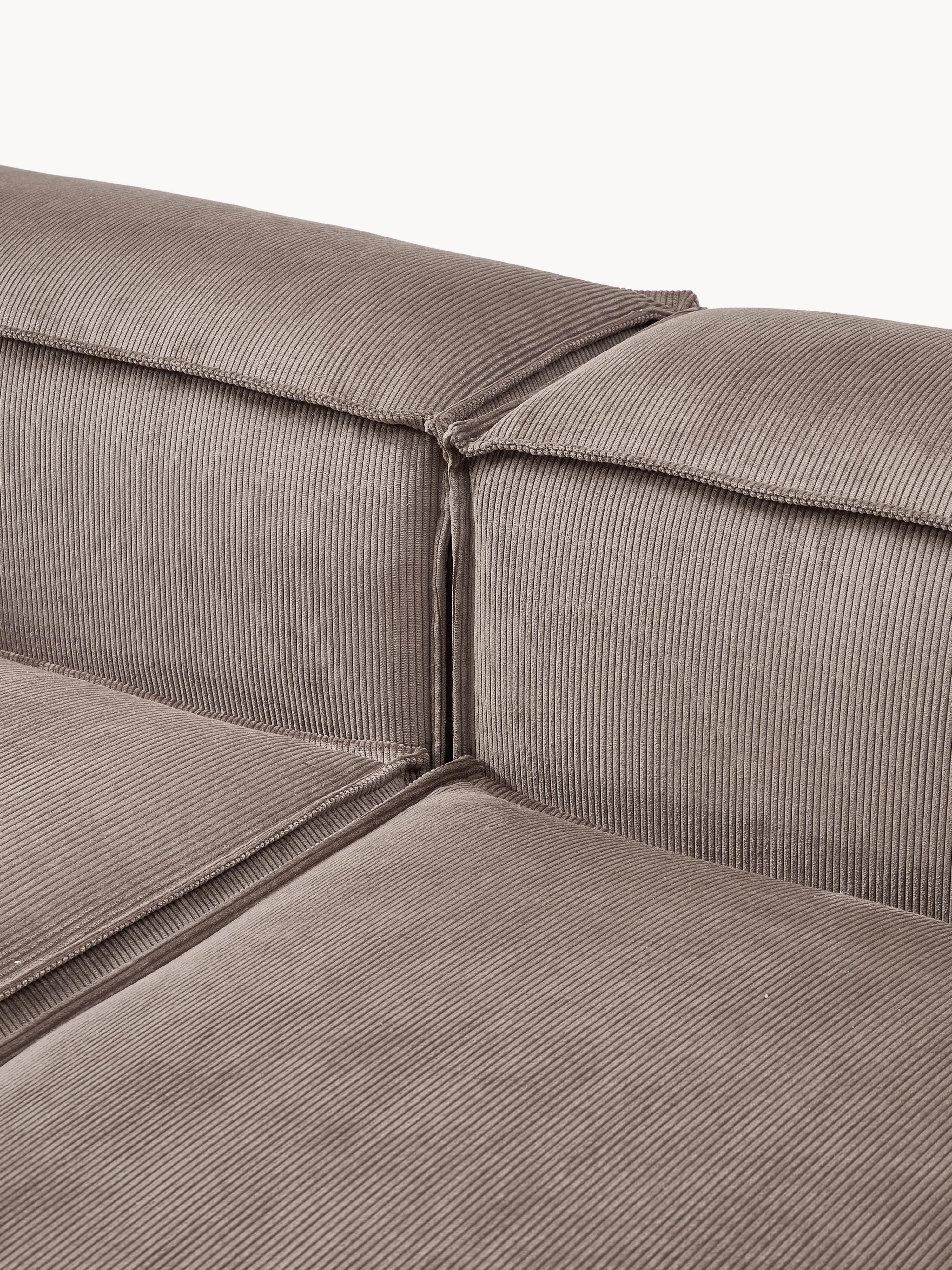 Modulaire bank Lennon (4-zits) van corduroy