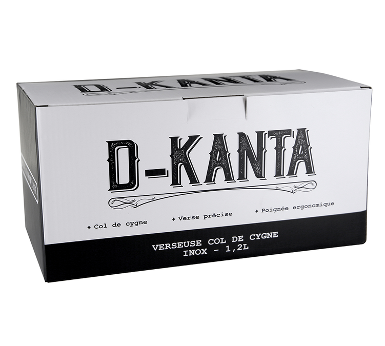 Verseuse col de cygne inox 1,2 L - D-Kanta