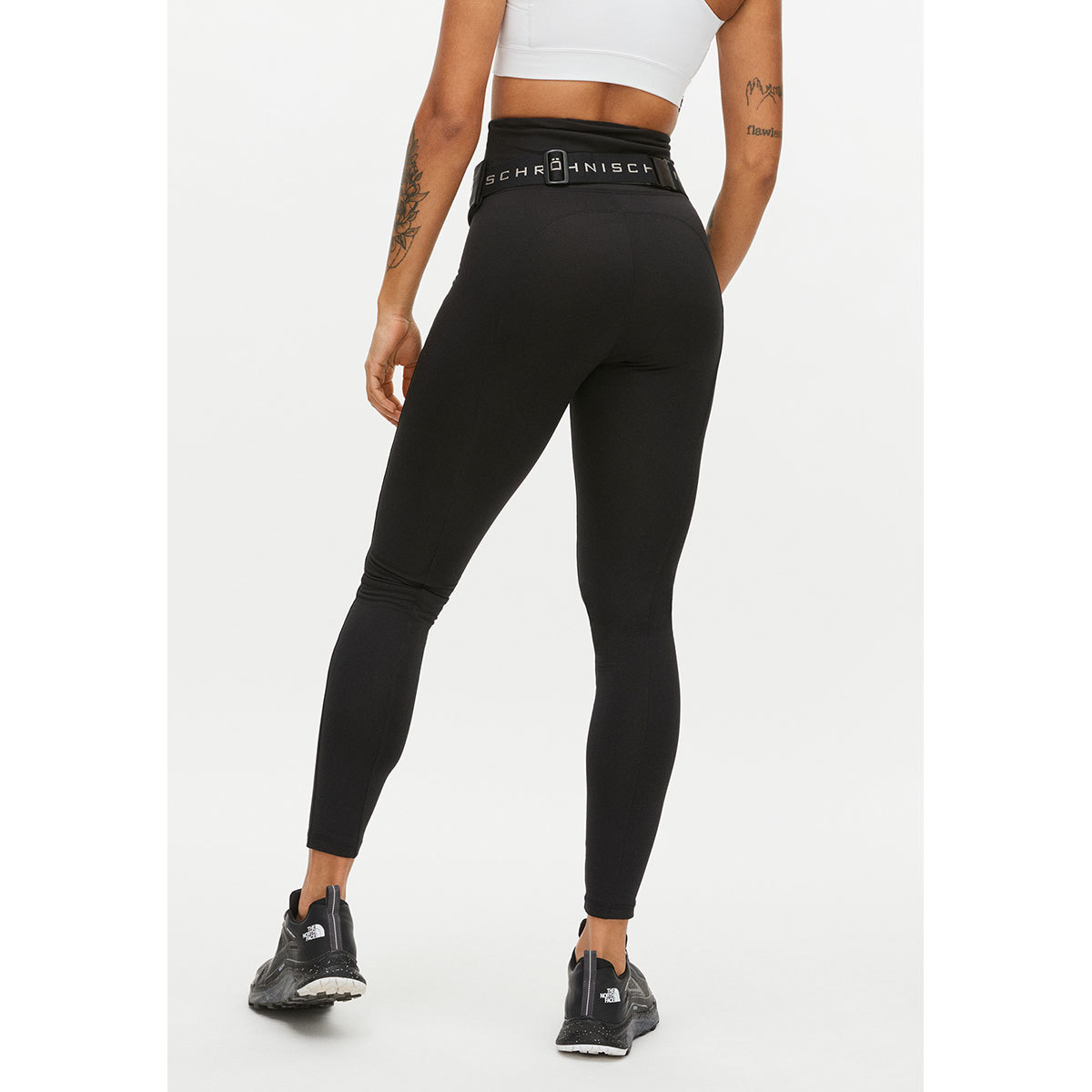 Röhnisch Thermal Hardloopbroek Lang Zwart Dames