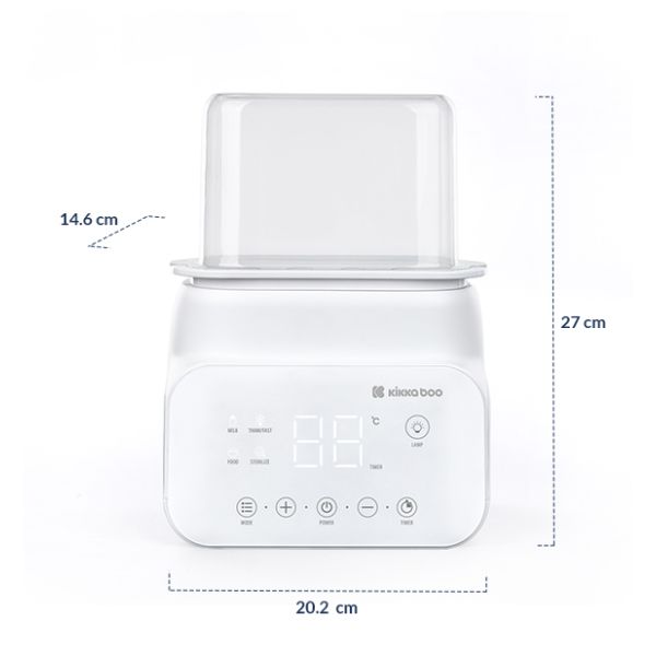 Kikkaboo Dubbele Flesverwarmer 4 in 1 Handy Mint