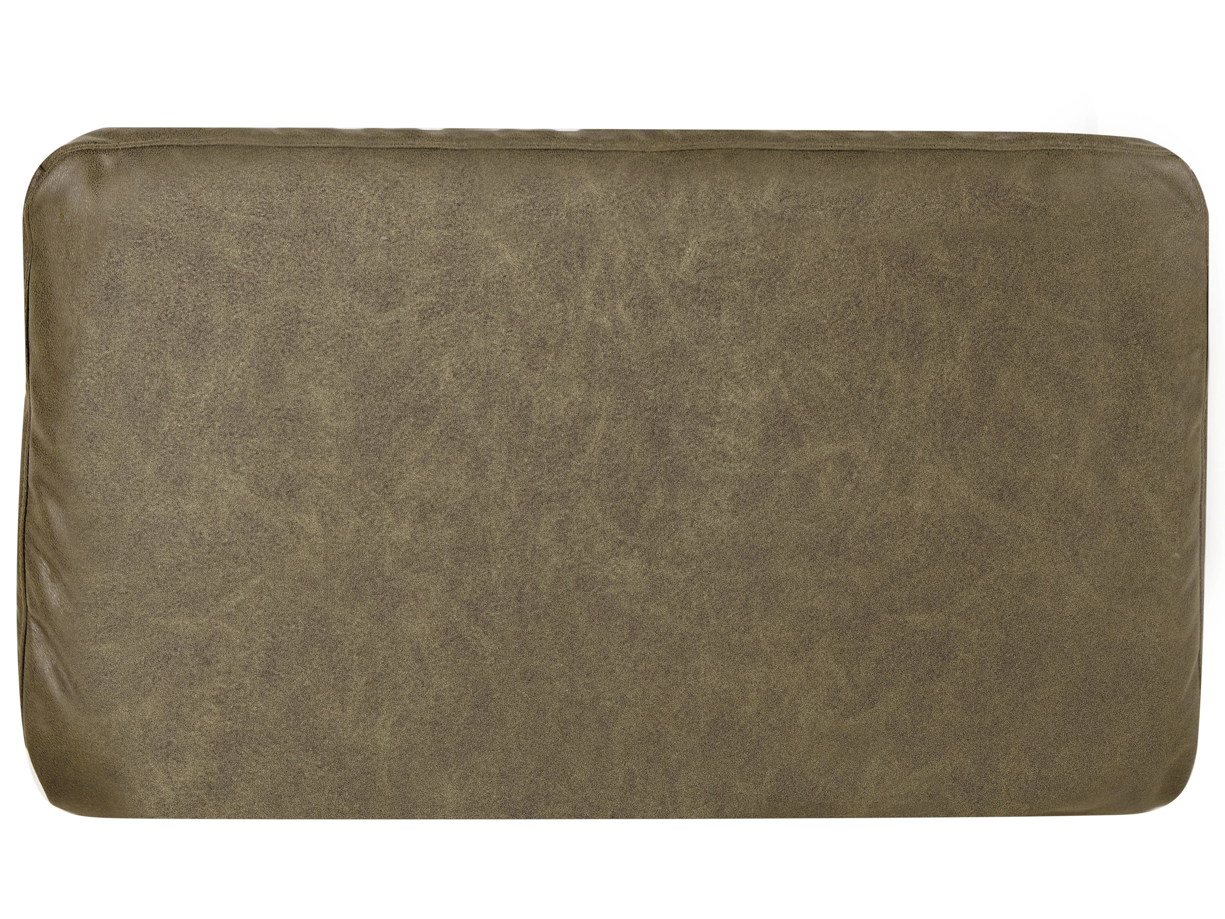 Linkszijdige chaise longue REBAIS Kunstleer Groen