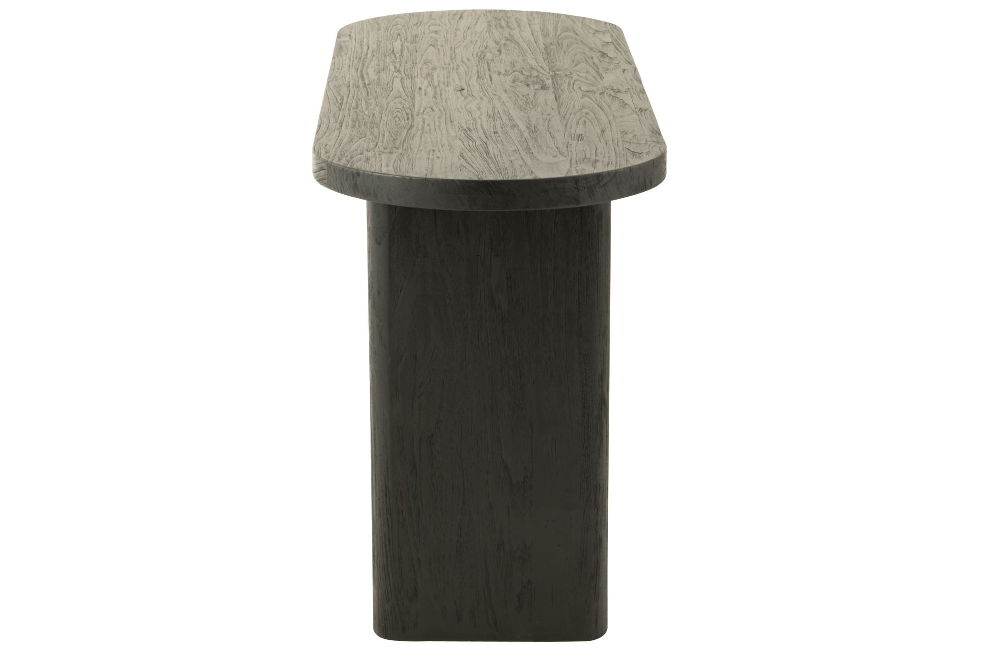 Sidetable teakhout zwart