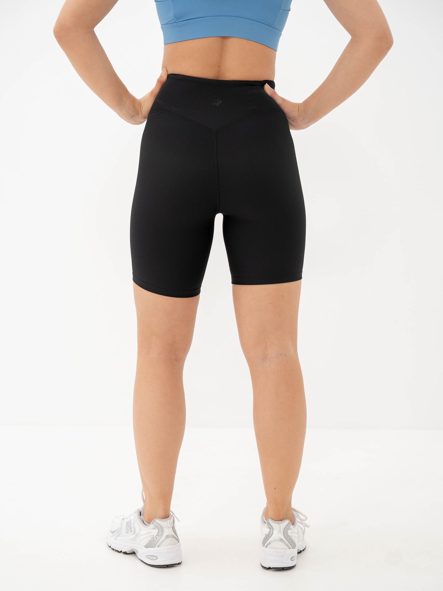 Ribbed R Bike High Waist Tights