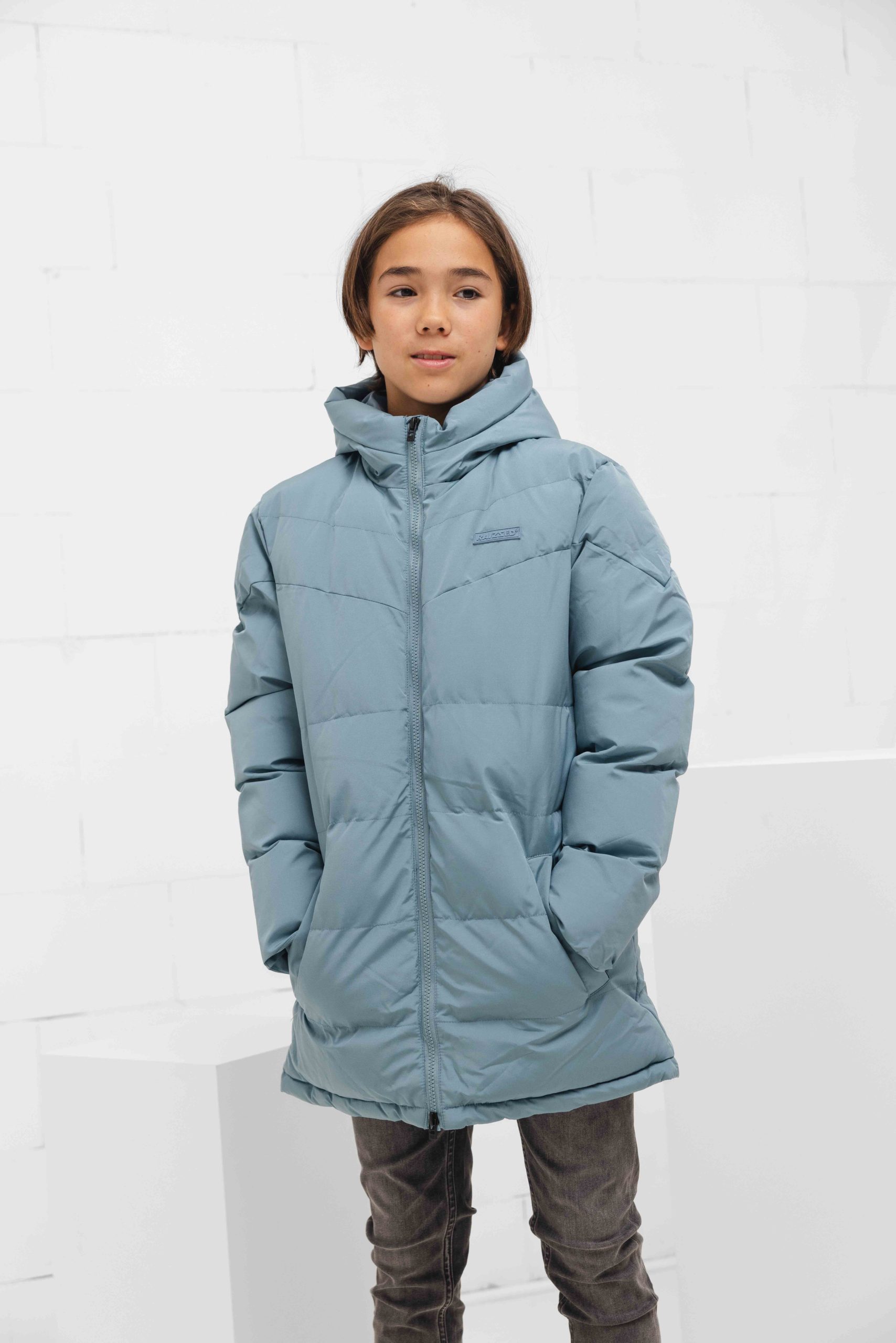 Raizzed Tulun Winterjas Kids Lichtblauw
