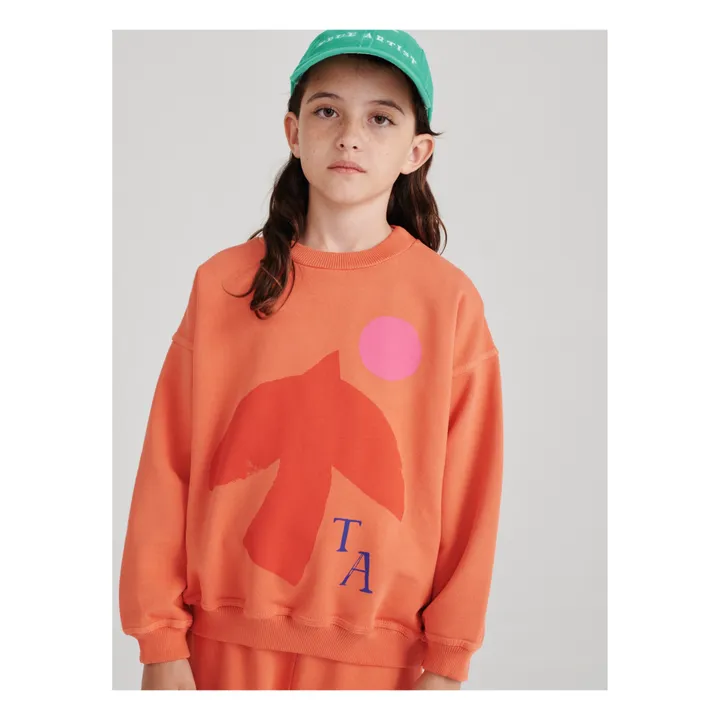 True Artist Sweat n°07 Oiseau | Corail