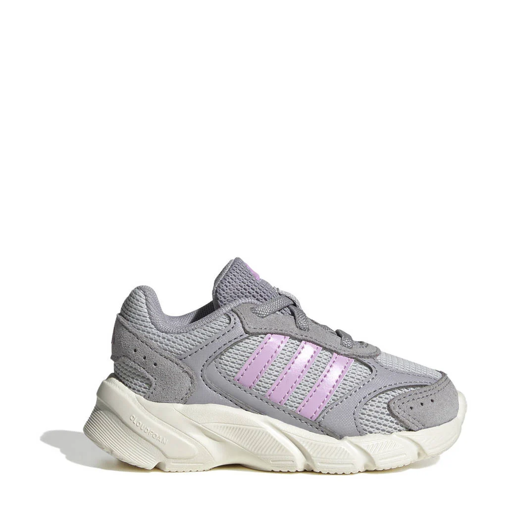 adidas sneakers grijs/roze
