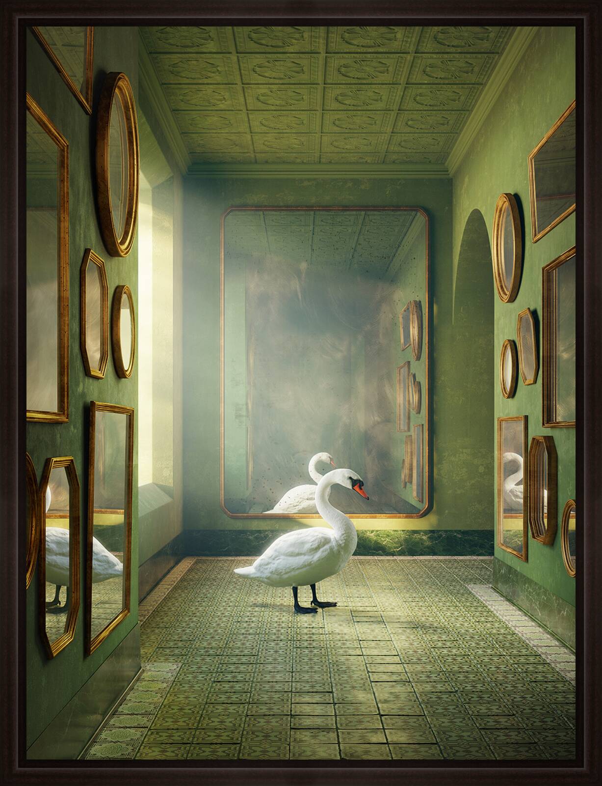 Swan by Massimo Colonna - Limited Edition. Edition of: 150. Signed.