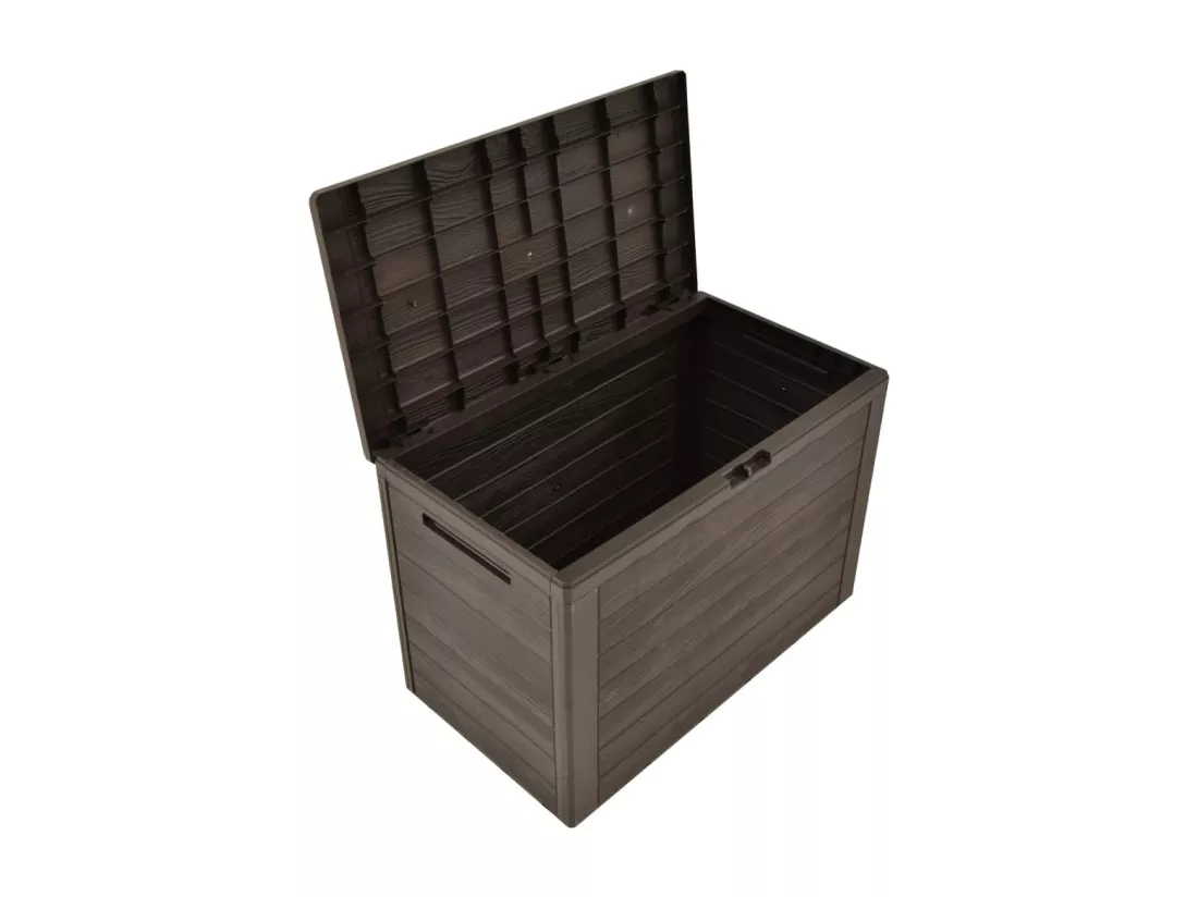 Coffre boîte meuble de marron 78 x 44 x 55 cm 02_0013100