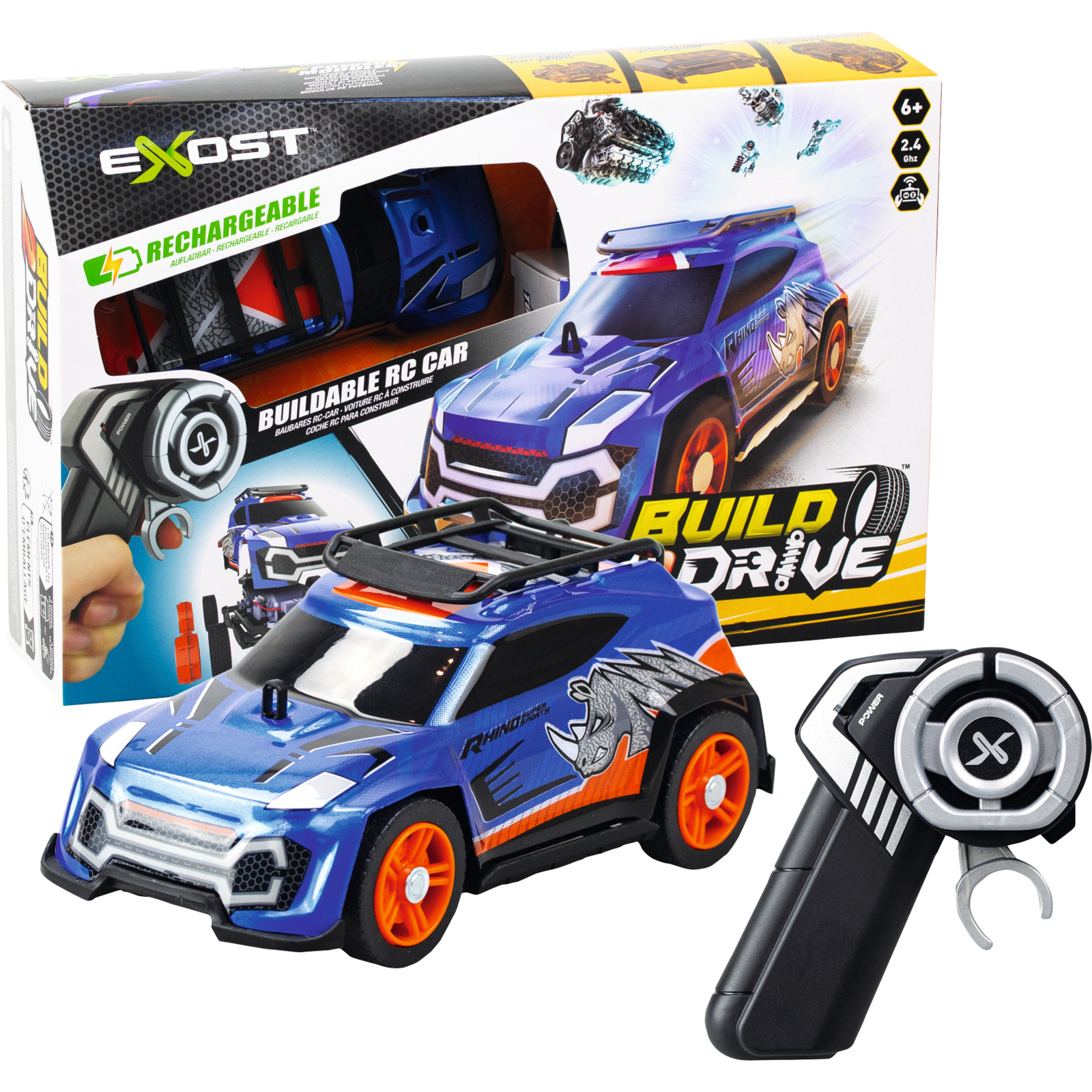 Silverlit Exost Build 2 Drive Super Sports