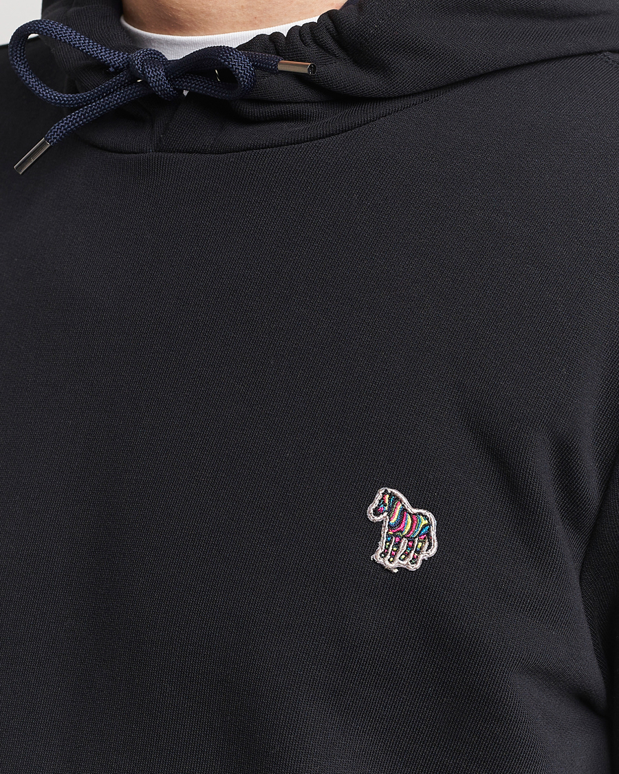 PS Paul Smith Zebra Organic Cotton Hoodie Black