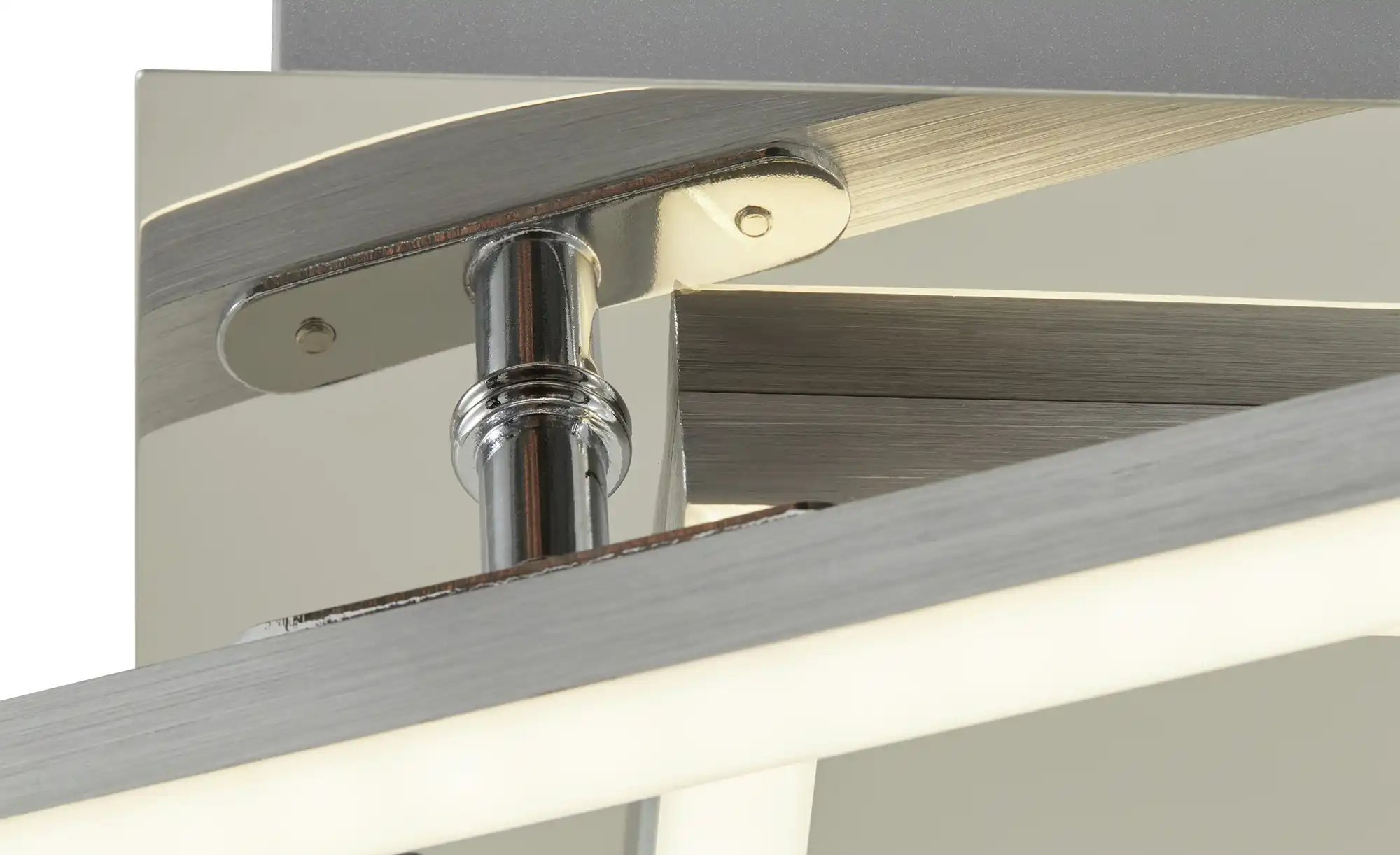 Meisterleuchten LED-Deckenleuchte, 2-flammig chrom mit Fernbedienung