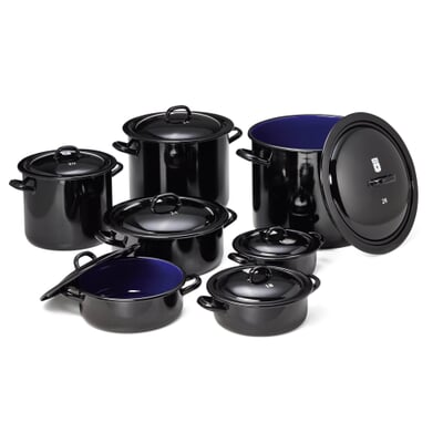 Riess Topf Emaille, Volumen 8 l