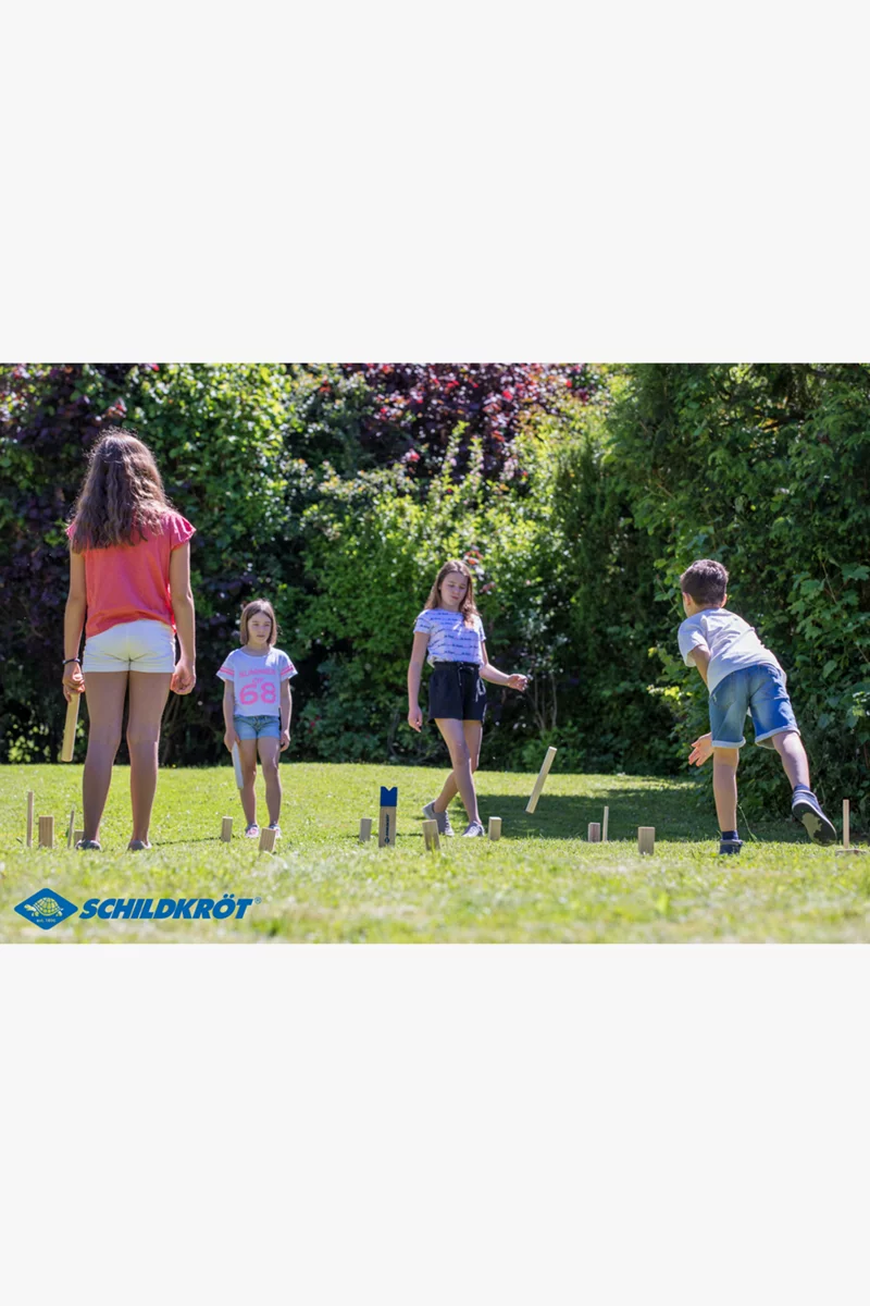 Schildkröt Kubb Freizeitspiel
