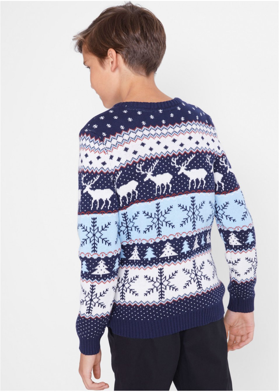 Pull garçon avec rennes