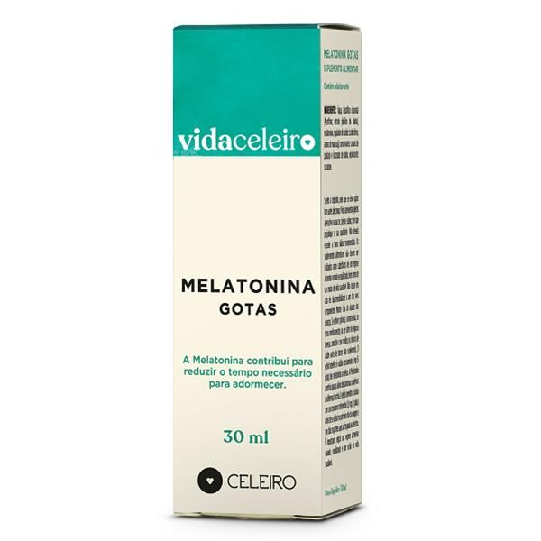Vida Celeiro Melatonina Gotas Sem Valeriana 30Ml