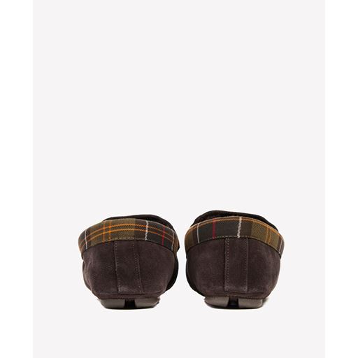 Barbour Monty Slippers, Brown, 45
