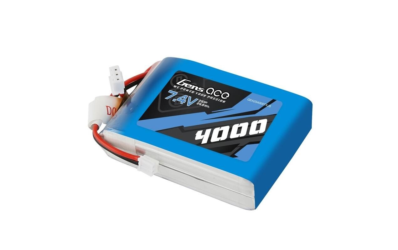 RC-Akku LiPo 4000 mAh 7.4 V RX/TXSoftcase 2S LiPo Akku Sender/Empfänger