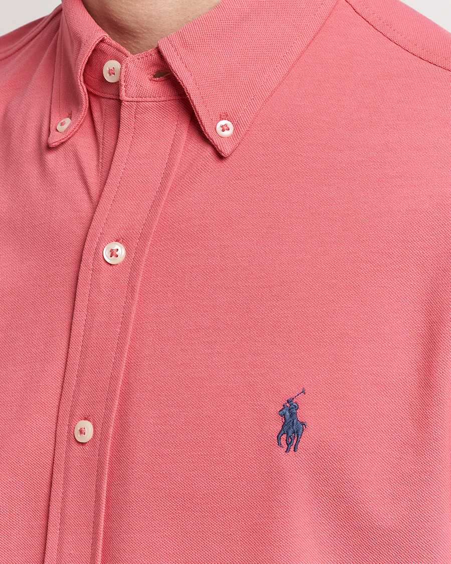 Polo Ralph Lauren Featherweight Mesh Shirt Pale Red