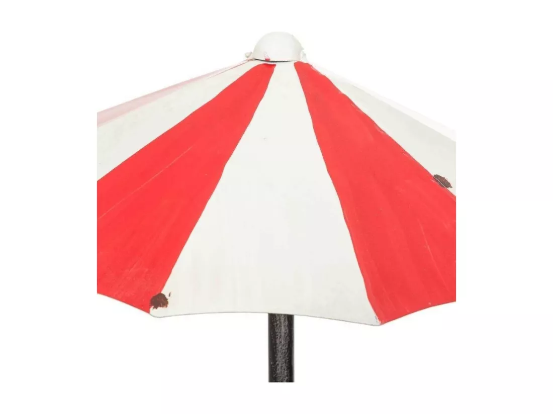 Parasol porte-plantes en métal 32,5x32,5x49h