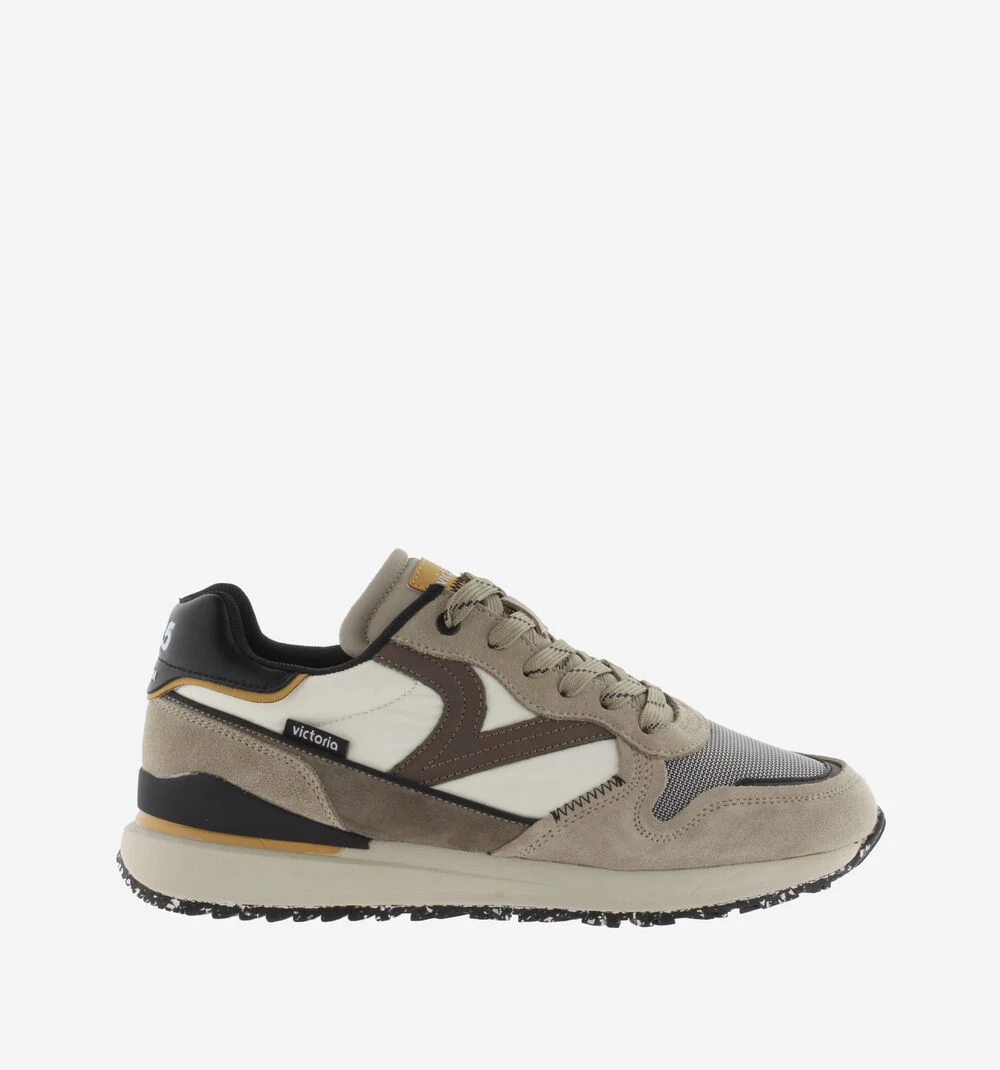 LEGGERA CASUAL Baskets homme à semelles recyclées BEIGE
