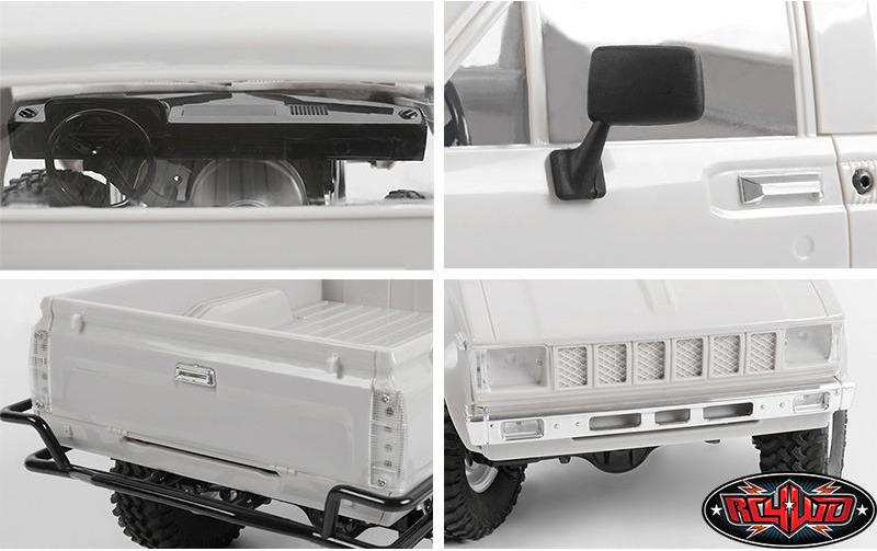 Karosserie Mojave II 2 Türer<br>Zum Trailfinder 2 Chassis, grau