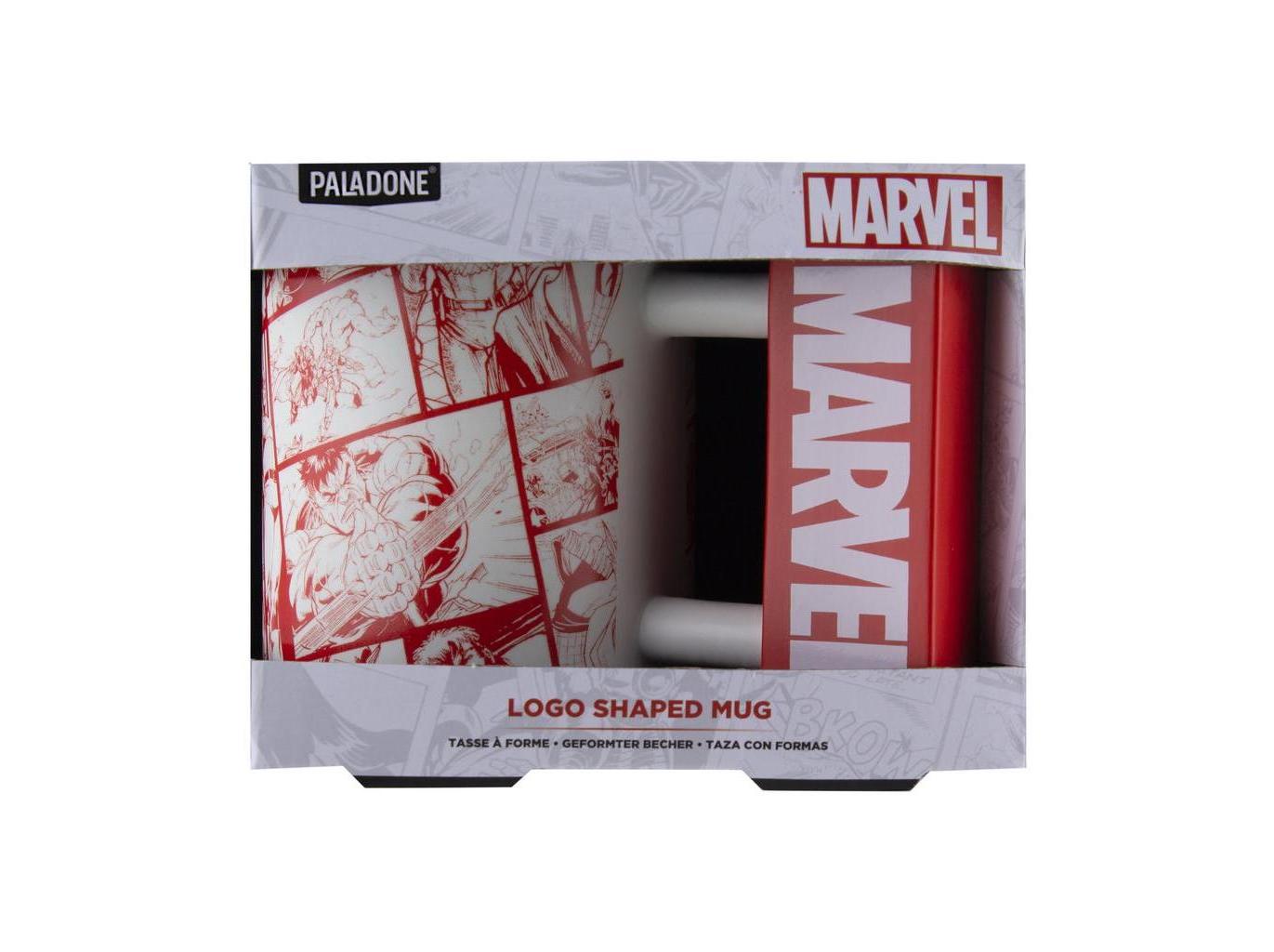 CANECA FORMATO LOGO MARVEL
