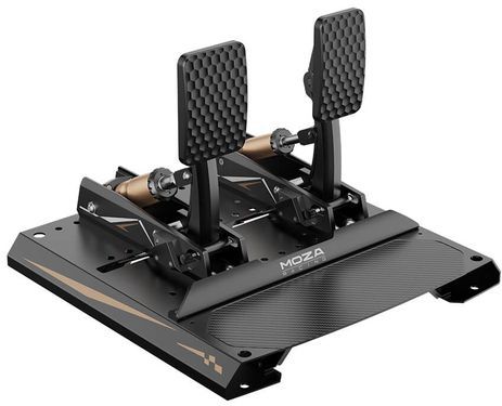 Sim Racing Pedaal - Zwart-Goud - Aluminium - CNC Constructie