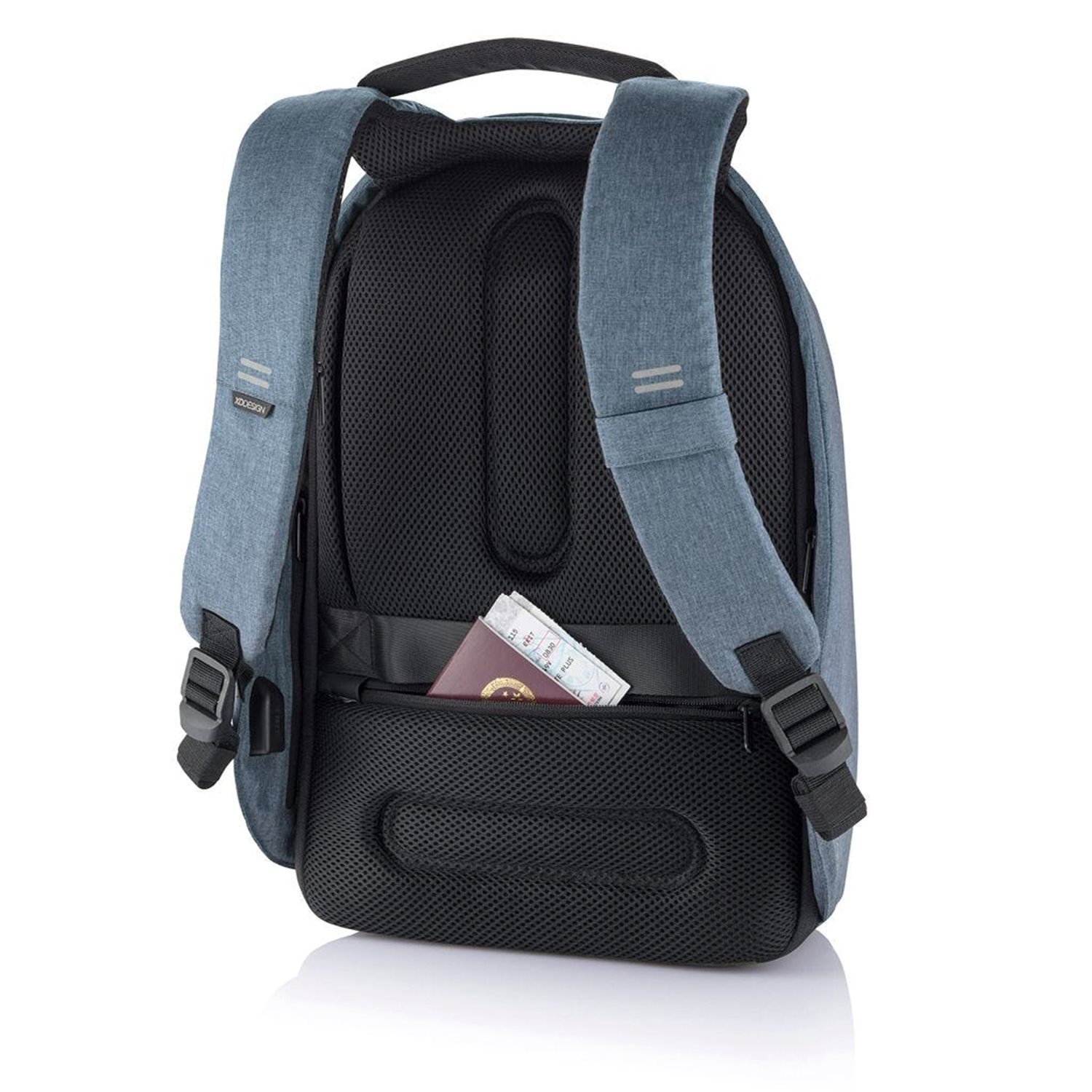 XD Design Bobby Hero Regular Anti-diefstal Rugzak light blue