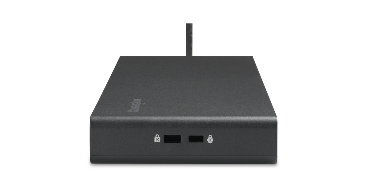 KensingtonSD4842P EQ USB-C® 10Gbps Triple Video Driverless Docking Station met 100W Power Delivery  (Zwart)