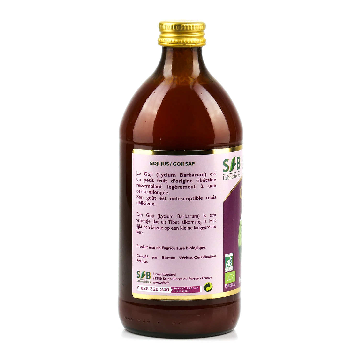 Pur jus de goji bio concentré