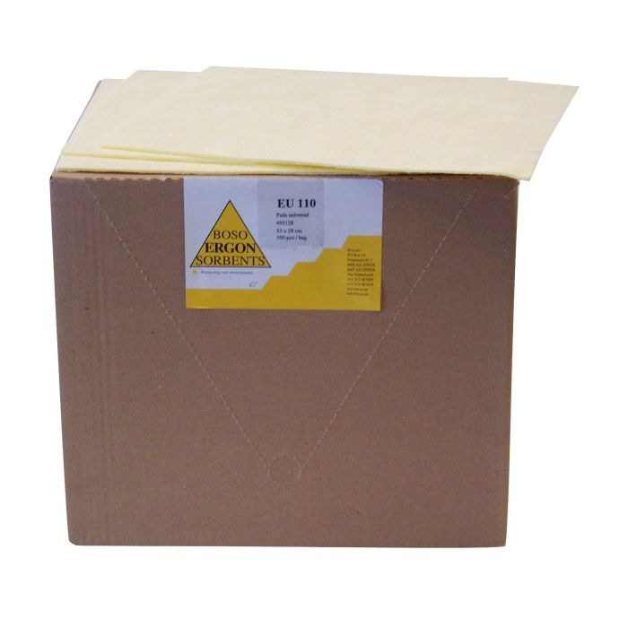 Absorptie doeken P00110U Pluisarm 28 cm breed Absorptie doeken, geel universeel 30 x 30 cm, 100 doeken (P00110U)