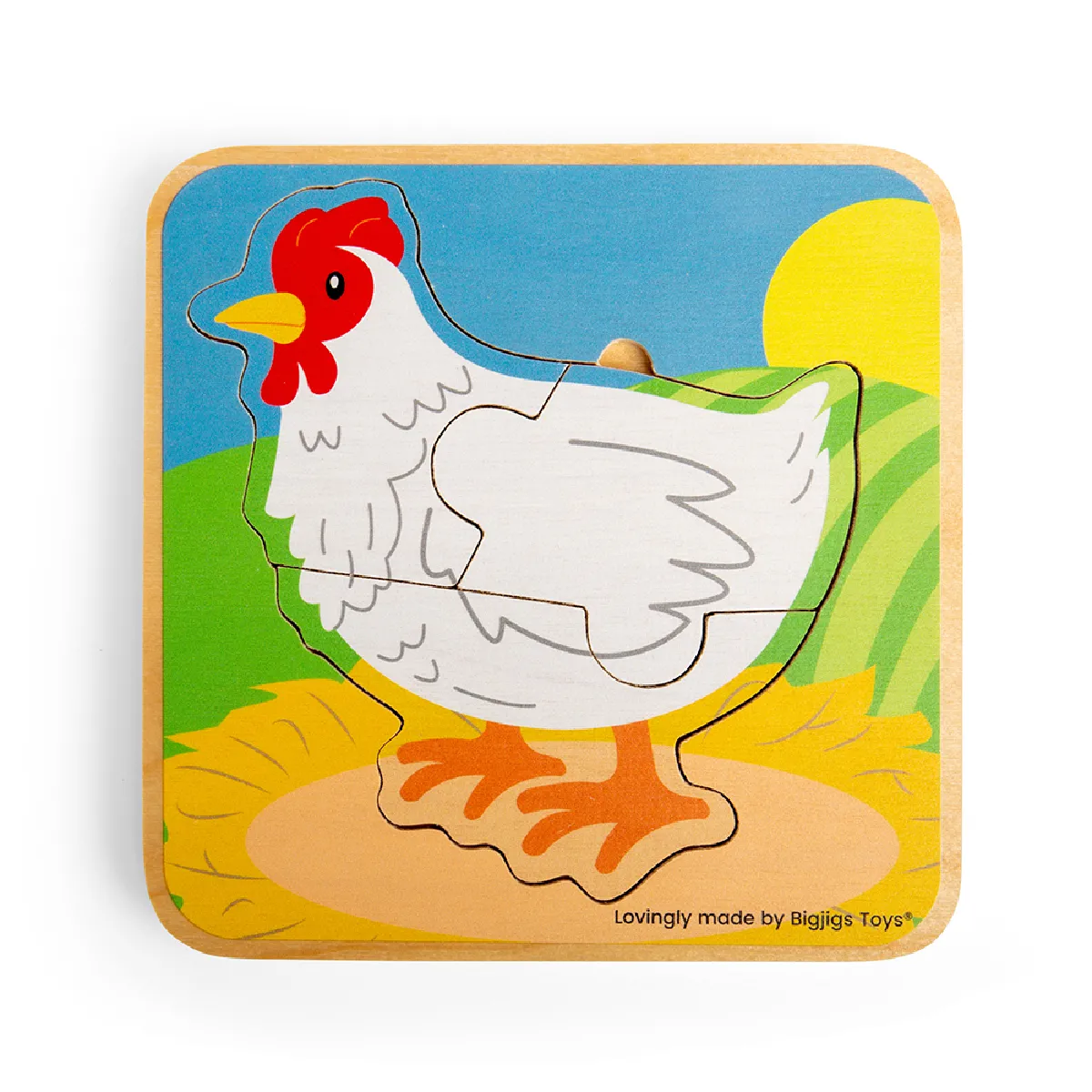 Bigjigs Toys Cycle de vie Poulet