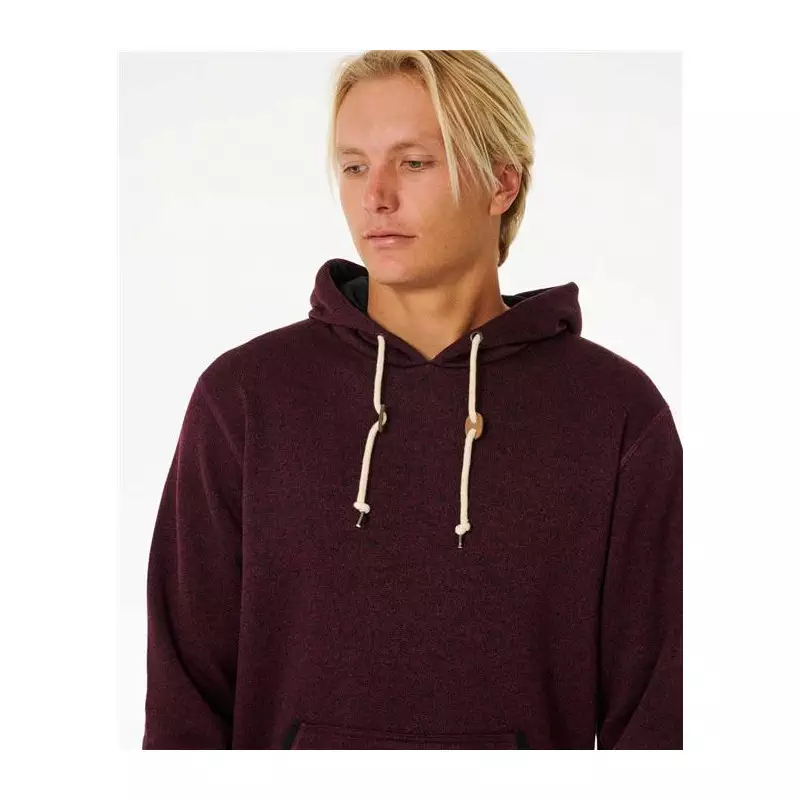 Sweat RIPCURL Crescent Hood Maroon S