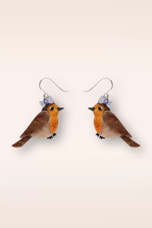 Erstwilder Rosie the Robin oorbellen