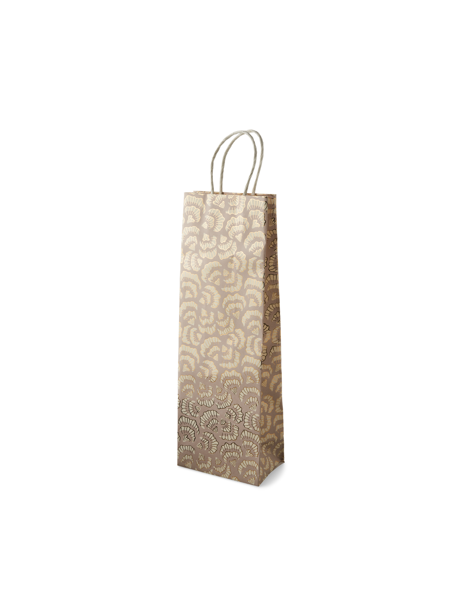 Gavepose | Papir. 12,3 x 7,8 x 32,7 cm. | Warm Grey