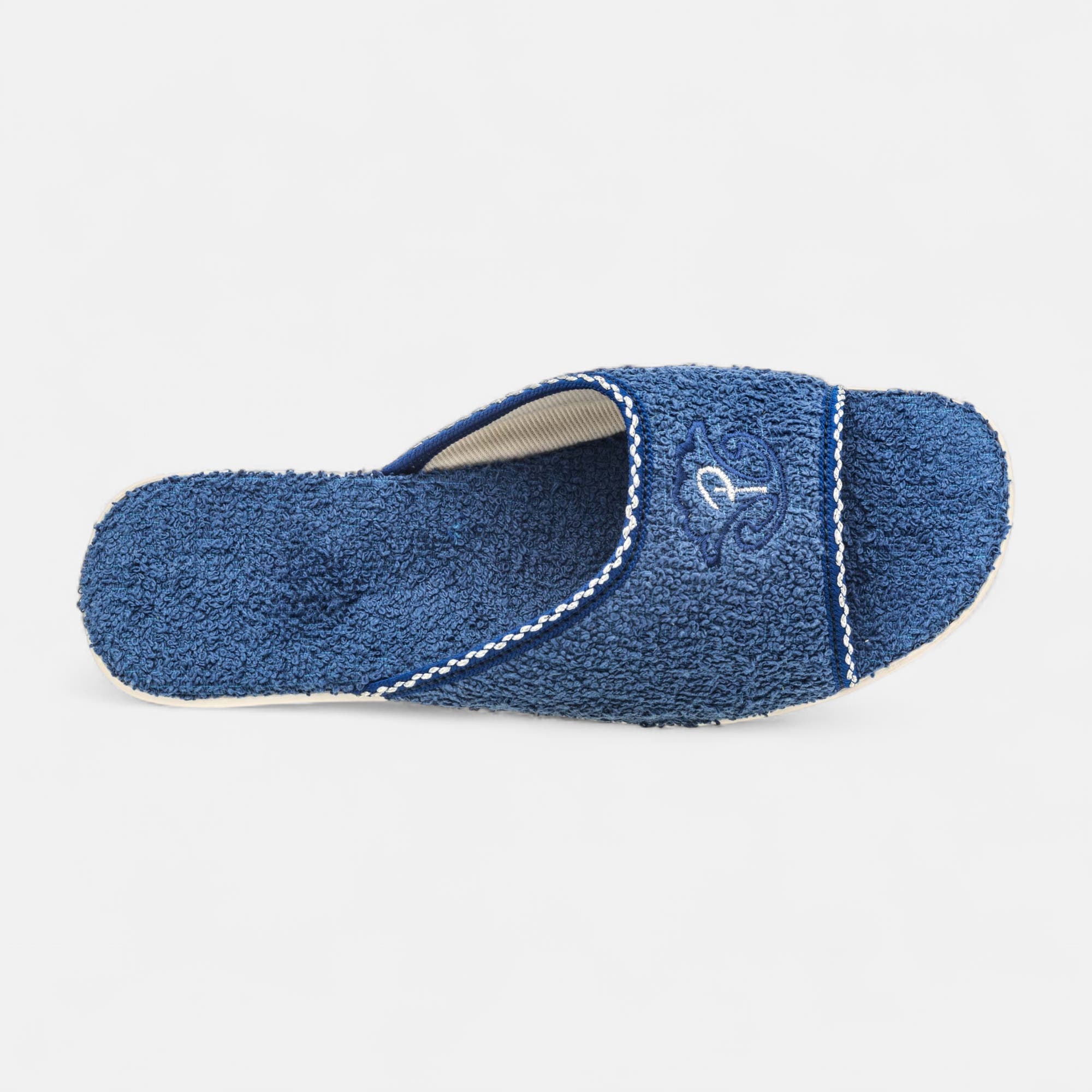 Pantoufles mules Femme bleu
